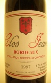 Clos Jean Bordeaux 1997